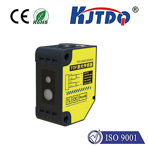 KJT-TF50-TPN TOF红外光电开关50米测距